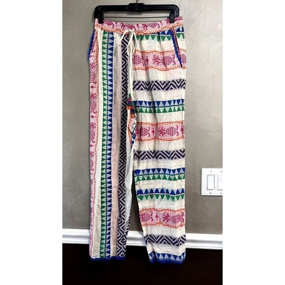 FARM Rio Multicolor Patterned Straight Leg Pants - Picture 6 of 13